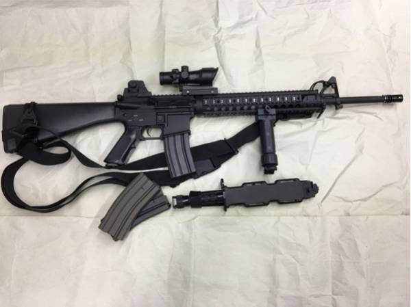 M16A4 D-BOYS メカBOXマルイ製に変換 オマケ付き