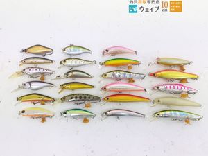 バスデイ シュガーディープ、アングラーズリパブリック ゼペット ラピッド 60F、ダイワ T