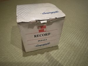 campagnolo RECORD PEDAL 新品未使用 箱付き ペダル　格安出品　カンパニョーロ　ビンデ