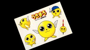 非売品！ うきまろ 6種類 ステッカー gamakatsu がまかつキッズ Gamakatsu