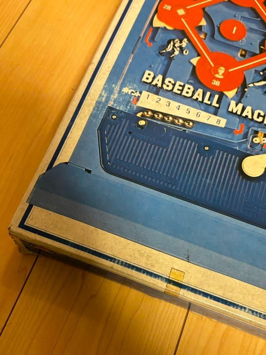 超希少 エポック社 ベースボールマシン 箱付き 長期保管品 野球盤