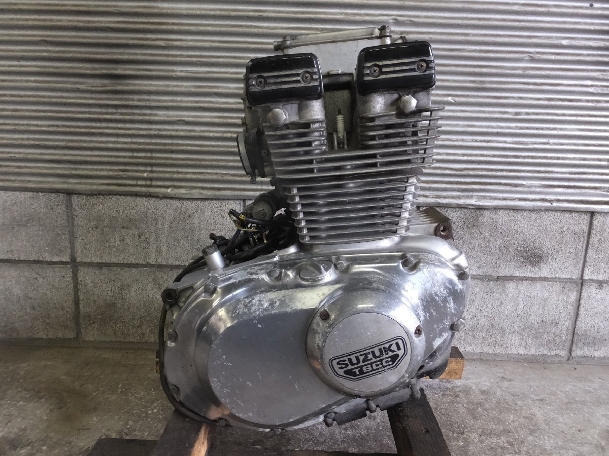 gsx400eエンジン GSX400E ザリ 純正 当時物 実動エンジン 【動画あり】 SUZUKI 絶版旧車