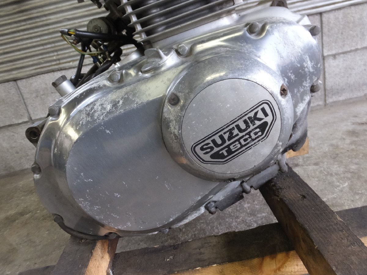 GSX400E ザリ 純正 当時物 実動エンジン 【動画あり】 SUZUKI 絶版旧車