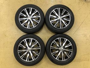 ダイハツ純正アルミホイール14インチ4本セット4.5J+45 PCD100 4穴 155/65R14 ムーヴ タン