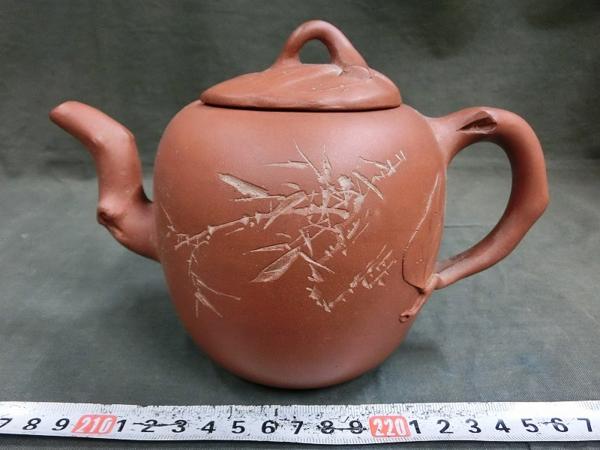 A25944 在銘刻字画 紫砂壺 蓋款 急須 茶道具 【公式通販】