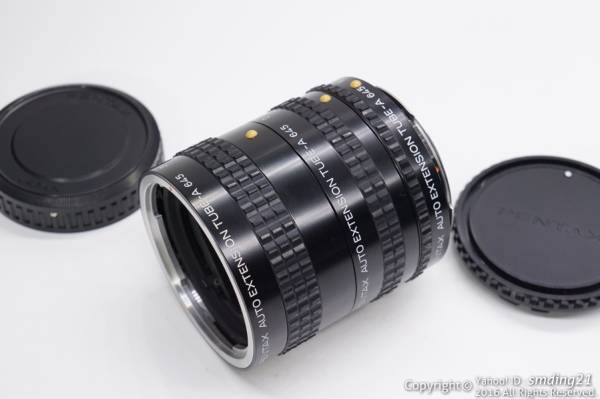新品同様☆PENTAX 645 AUTO EXTENSION TUBE-A 接写リングセット b11
