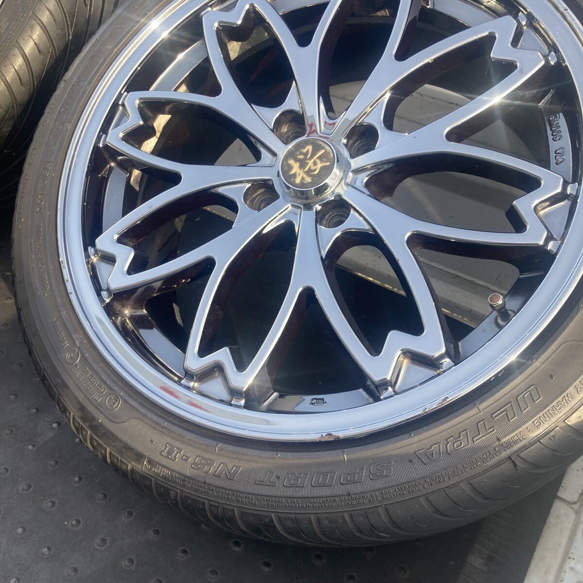 和道 桜 17インチ 7jj ET44 100 4穴 ナンカンNSⅡ205/45R17 88V