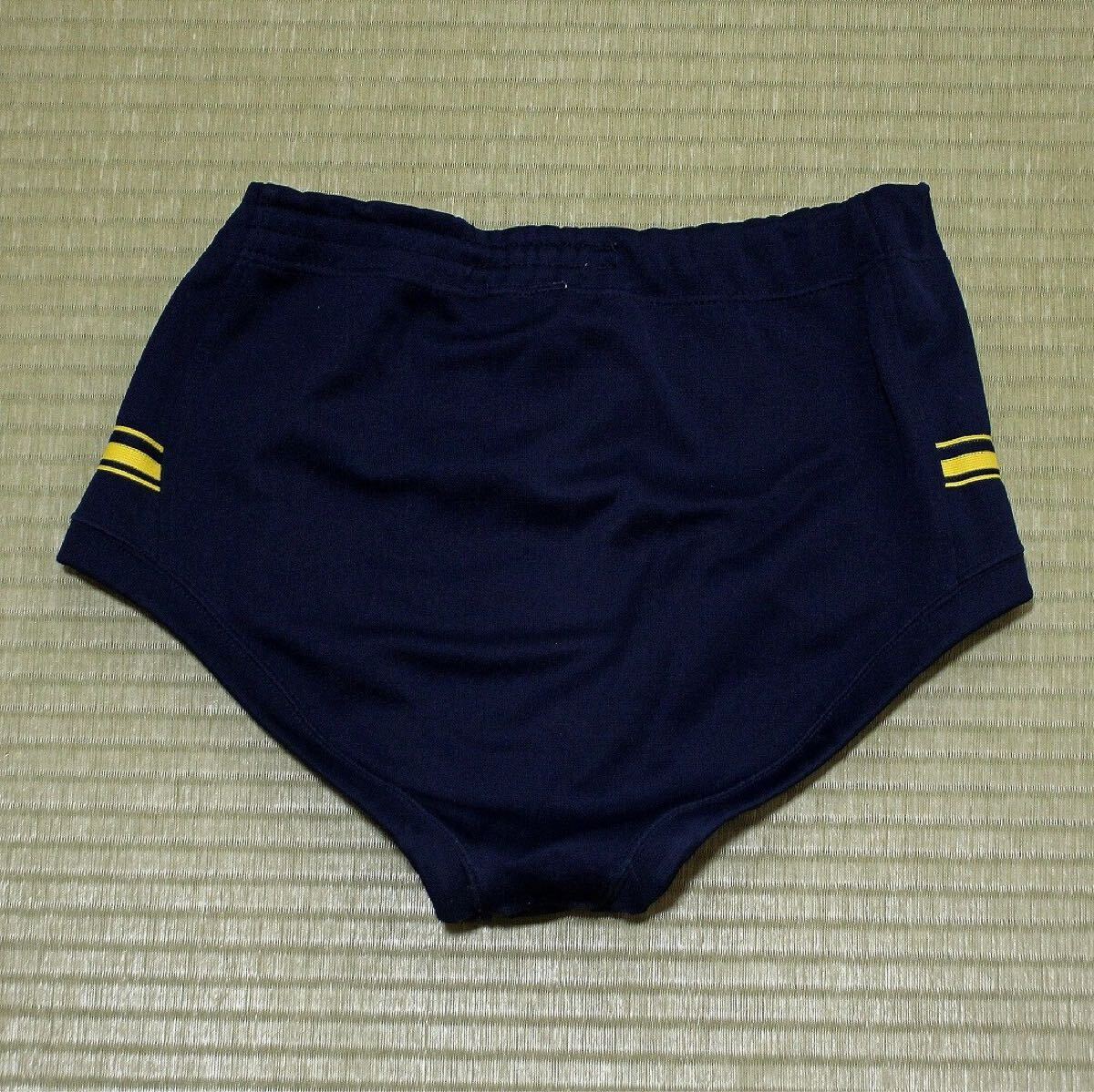 F アシックス ジェレンク SG-860 ブルマ L寸 濃紺 日本製 体操服 体操