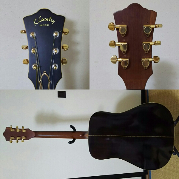 K.Country D-380 ギルドモデル アコースティックギター 春日楽器(本体