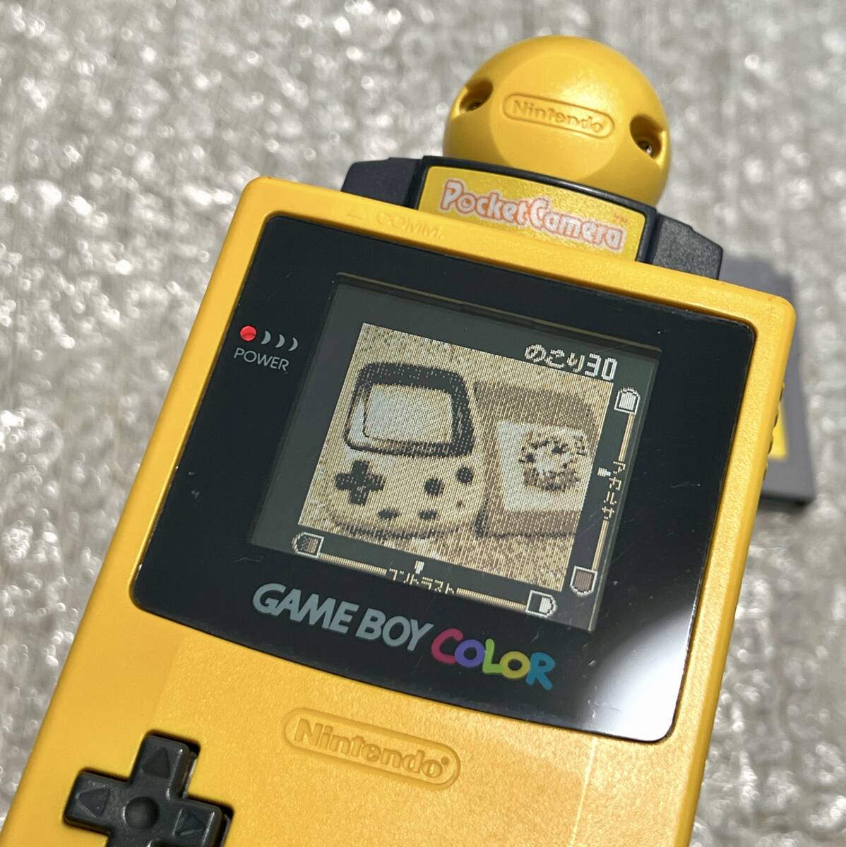本体準美品〉GB GBC ゲームボーイカラー 本体 CGB-001 イエロー