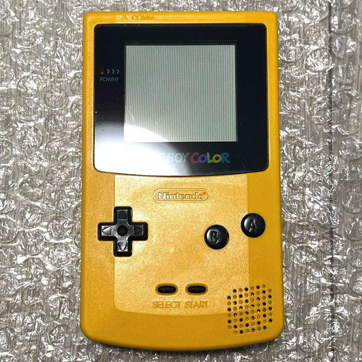 本体準美品〉GB GBC ゲームボーイカラー 本体 CGB-001 イエロー