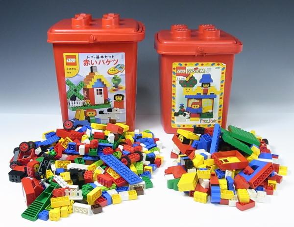 ◆LEGO/レゴ◆赤いバケツ◆4197/7616◆2個セット◆ブロック◆