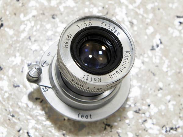 50mm Hexar F3.5 Konishiroku コニカ 小西六 ヘキサー - konica Konica