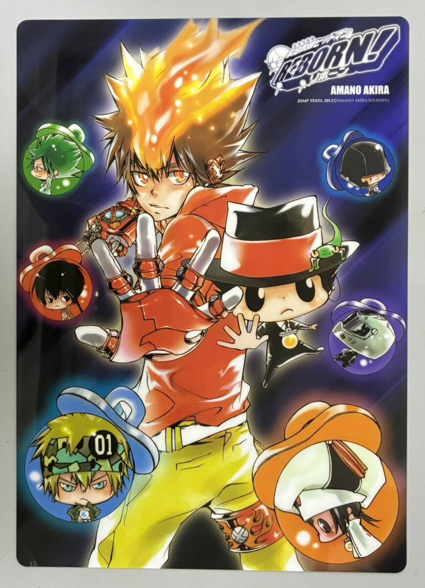 希少品】『家庭教師ヒットマンREBORN!』 下敷き 沢田綱吉 リボーン