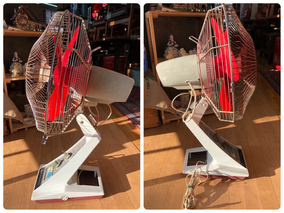 1000円スタート 昭和レトロ National ナショナル 扇風機 F-35FG 赤羽