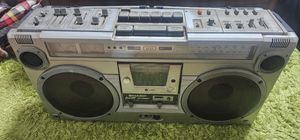 ☆絶版品☆ 希少！SHARP ラジカセ GF-305ST 昭和レトロ 70s シルバー