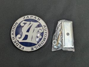 つくば万博 TSUKUBA EXPO’ 85 JAF グリルバッジ 希少】JAF カーバッジ EXPO85 TSUKUBA つくば万博 TSUKUBA EXPO' 85