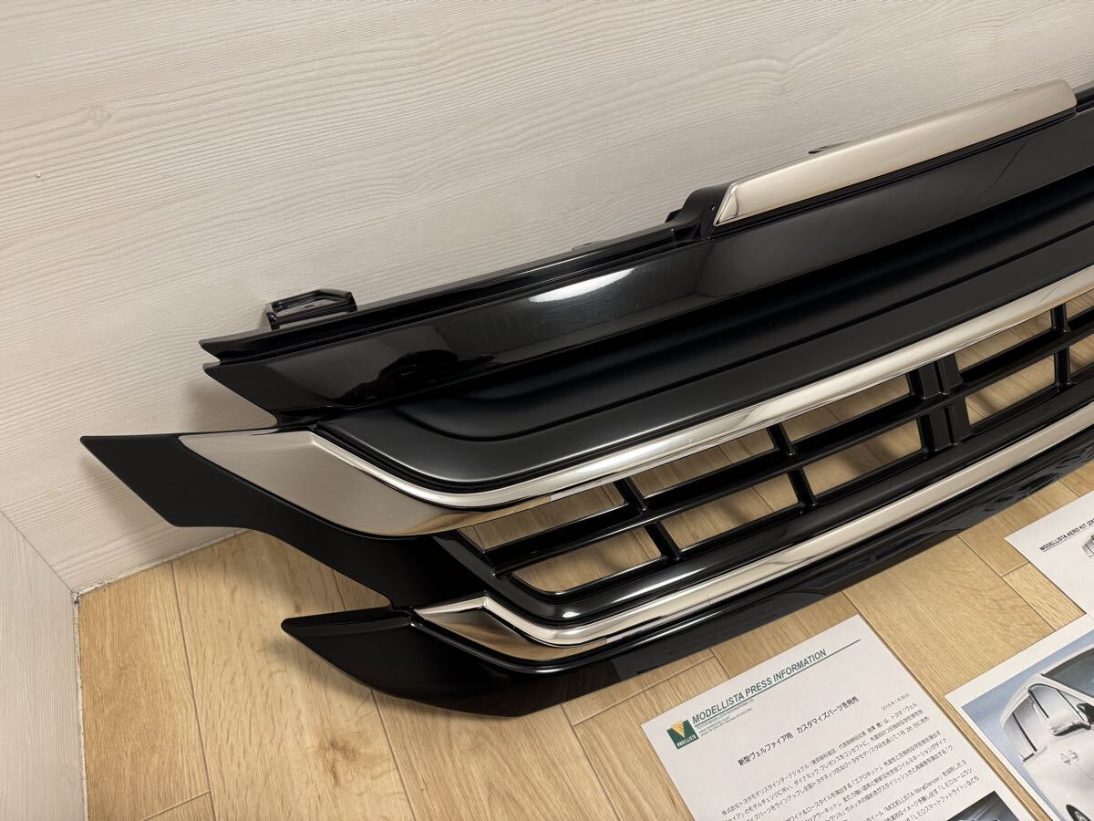 ヴェルファイア 30 前期　モデリスタ製グリル　スモークメッキ　ブラック ヴェルファイア 30 前期 モデリスタ製グリル スモークメッキ ブラック