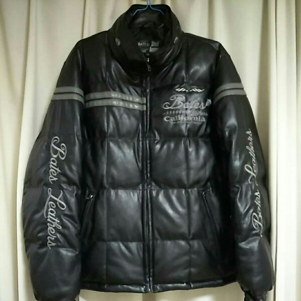 BATES ベイツ シンセティックレザージャケット M