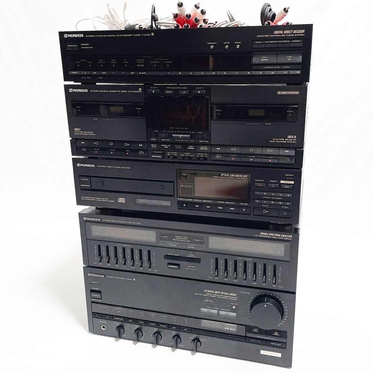 １９８０年代後半のパイオニアシステムコンポです。 Yahoo!オークション - 「パイオニアシステムコンポ」の落札相場・落札価格