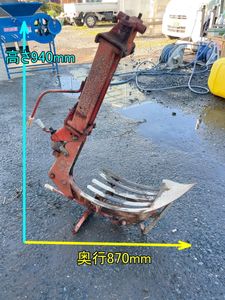 農業 栃木 ニプロ パンソイルプラウ B-TF351CX1G スキ 1連 スタンド 