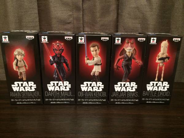 即決 スター・ウォーズ　コレクタブルフィギュアvol.6 5種