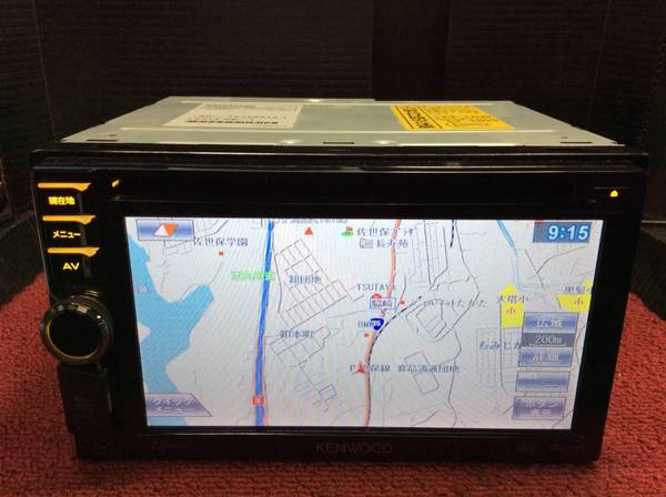 KENWOOD MDV-434DT メモリーナビ 2011年度地図○現状品