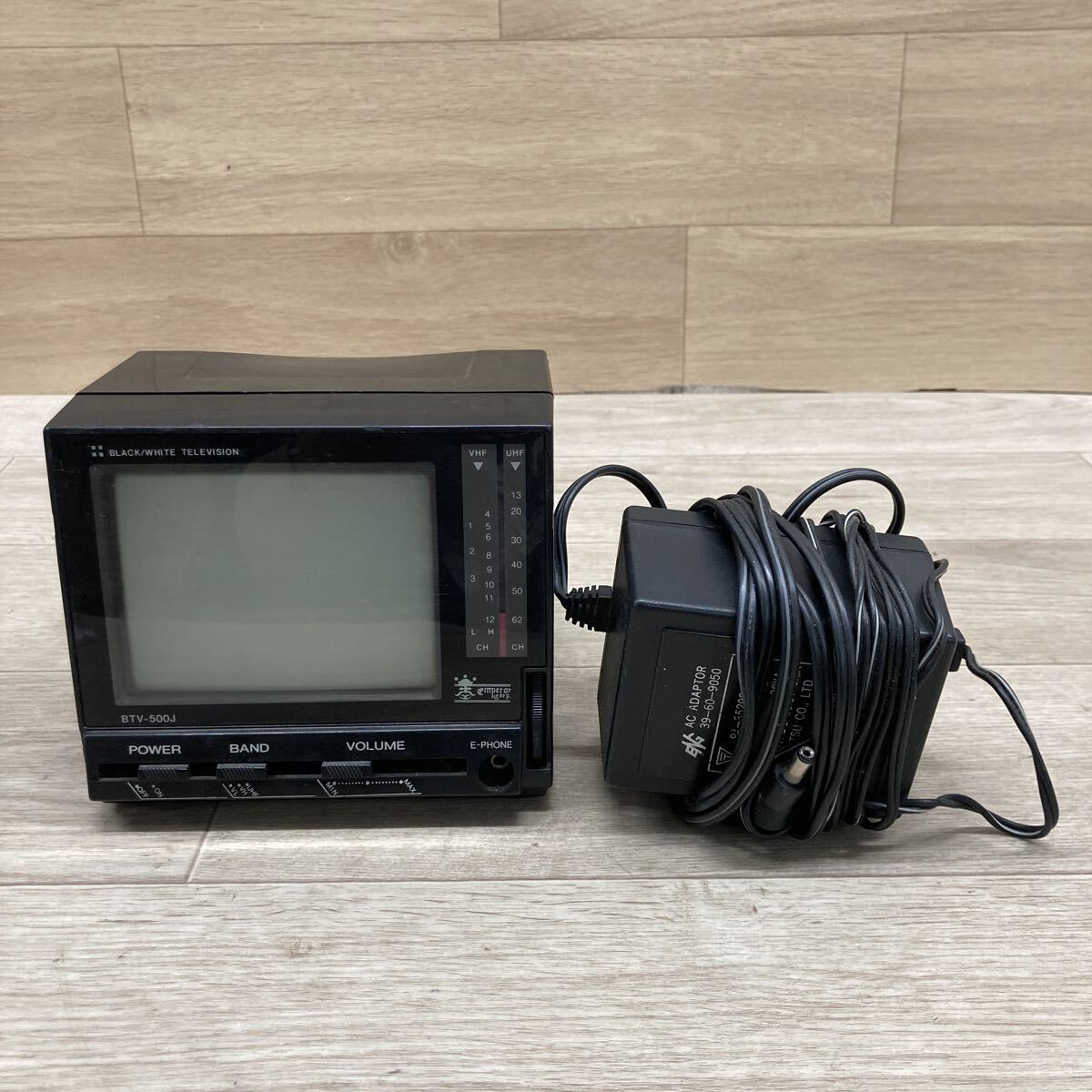 N574 GT-260410-924 Emperor BTV-500J ミニポータブルテレビ 昭和