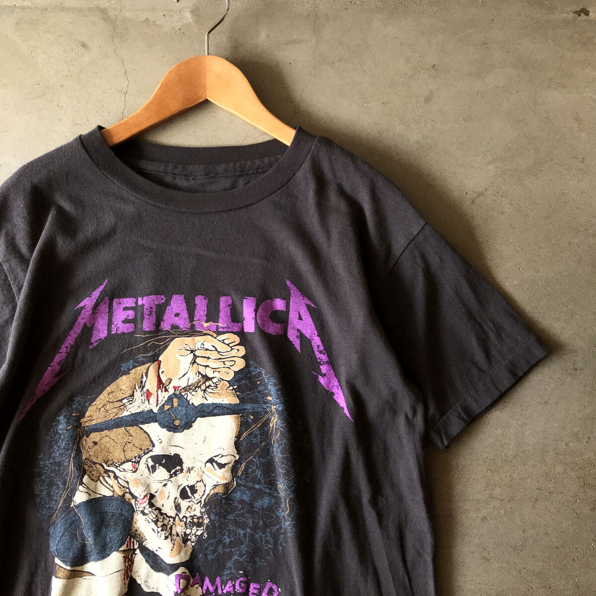 METALLICA Tシャツ 古着 メタリカ 80s ヴィンテージ バンT バンドT