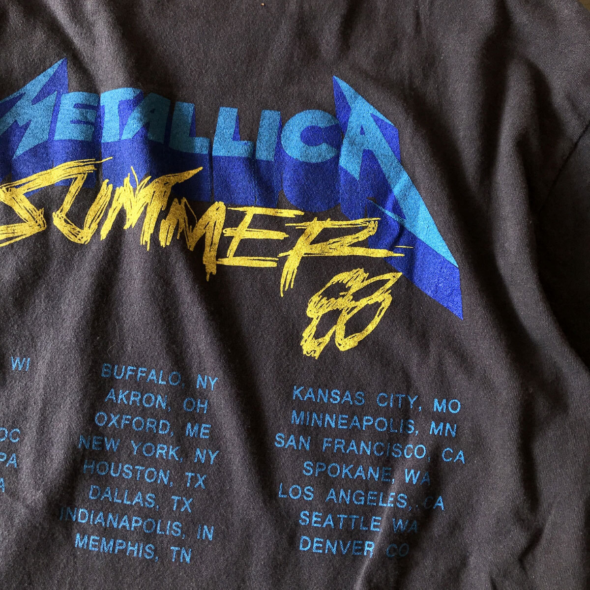 METALLICA Tシャツ 古着 メタリカ 80s ヴィンテージ バンT バンドT