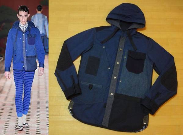 ジュンヤ ワタナベ マン 15SS リバーシブルジャケット JUNYA MAN