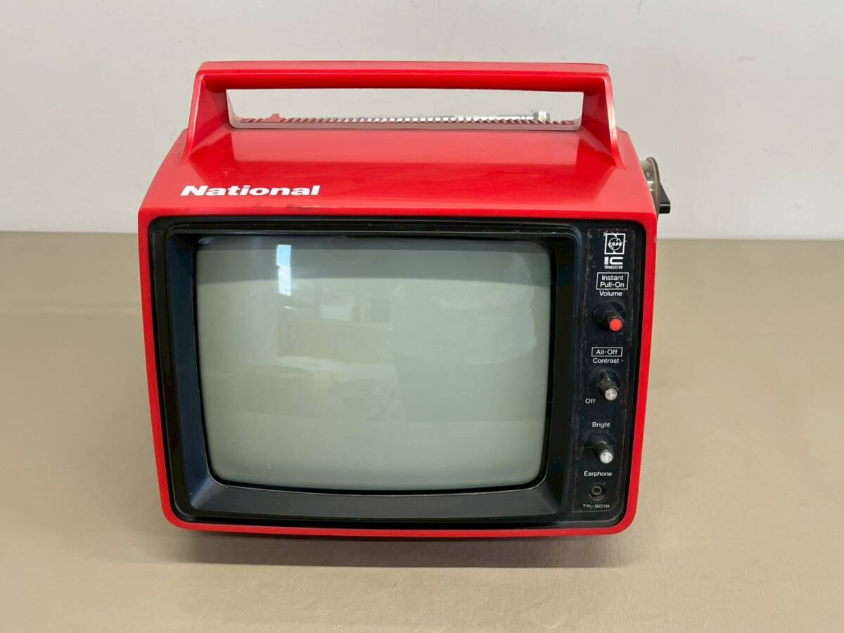 mi3280100/National ナショナル 白黒テレビ TR-901B ICトランジスタ式