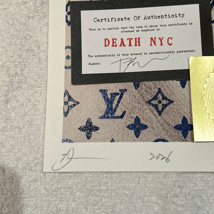 世界限定100枚 DEATH NYC マリリン・モンロー LOUISVUITTON ルイ