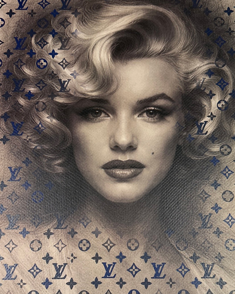 世界限定100枚 DEATH NYC マリリン・モンロー LOUISVUITTON ルイ