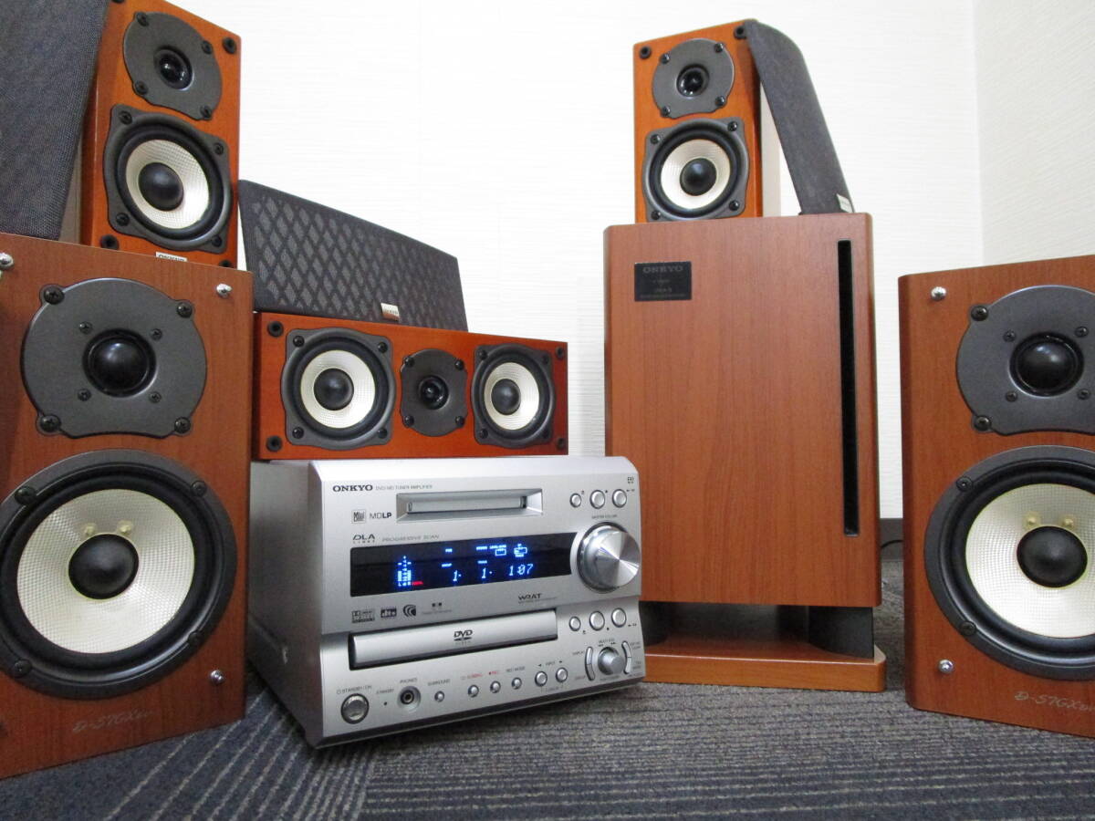 必見】 ONKYO オンキョー サラウンドセット UWA-9S UWA-9C D-S7GXDV