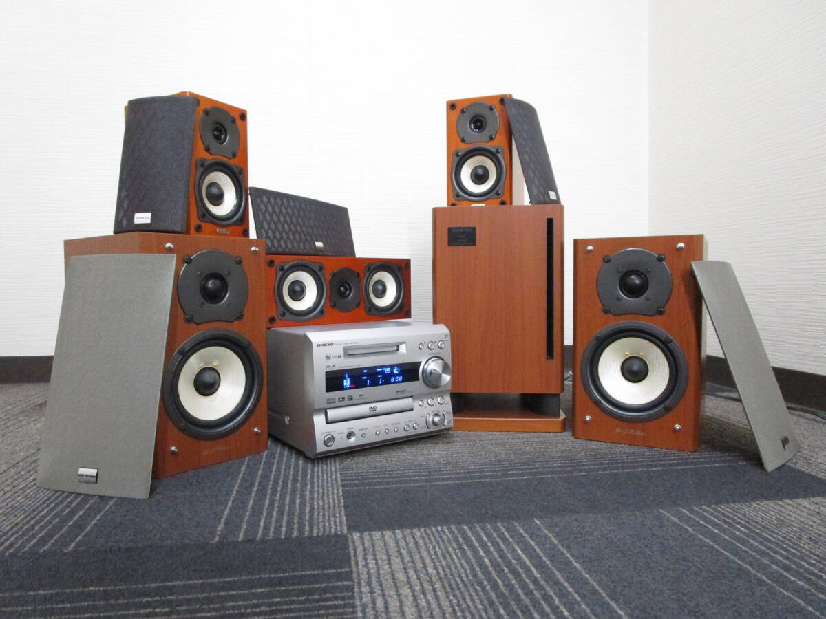 必見】 ONKYO オンキョー サラウンドセット UWA-9S UWA-9C D-S7GXDV