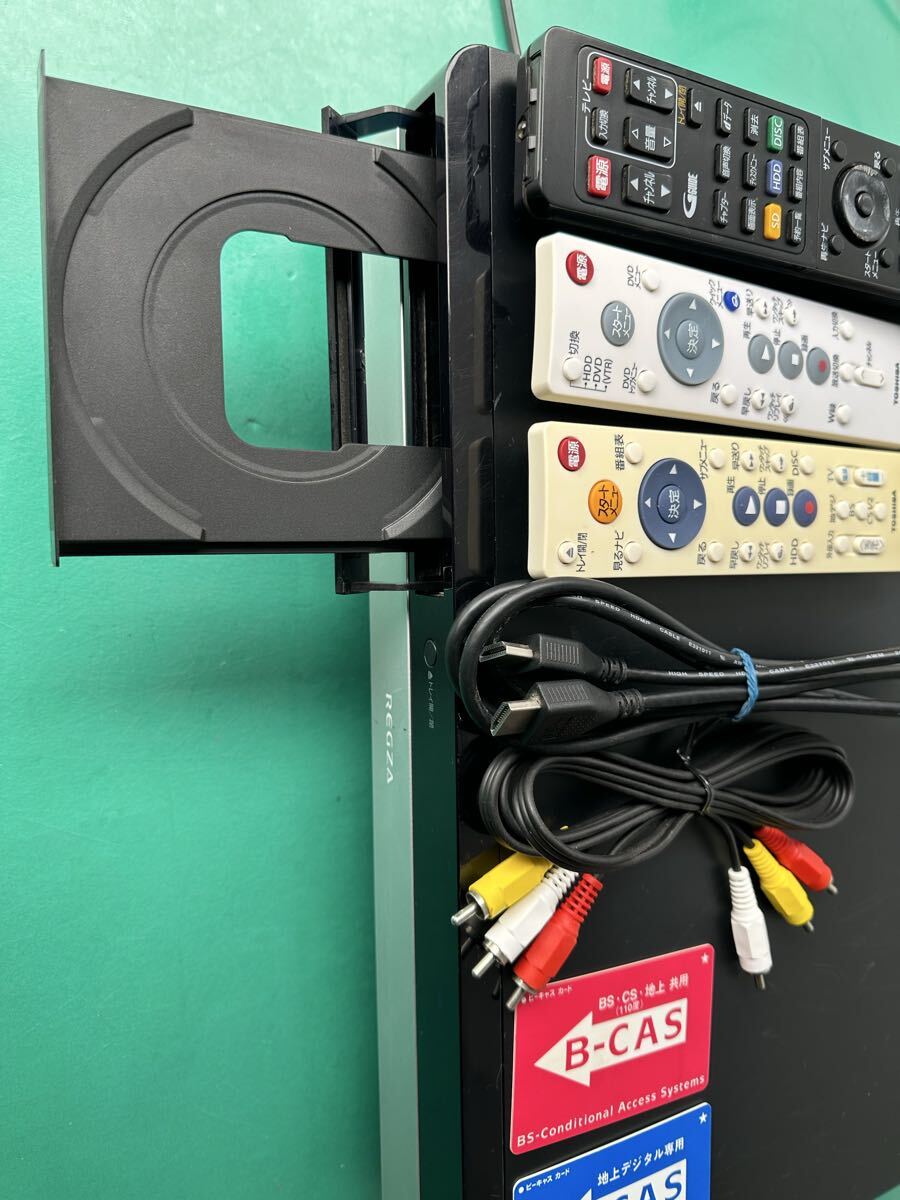 □□TOSHIBA東芝HDD&ブルーレイディスクレコーダー☆DBR-M490☆B-CAS