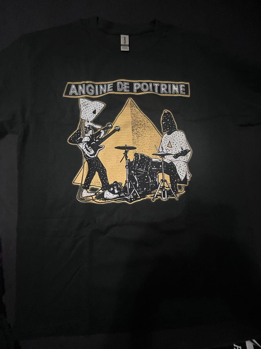 ANGINE DE POITRINE バンドTシャツ ブラック 半袖 Lサイズ 日本未発売