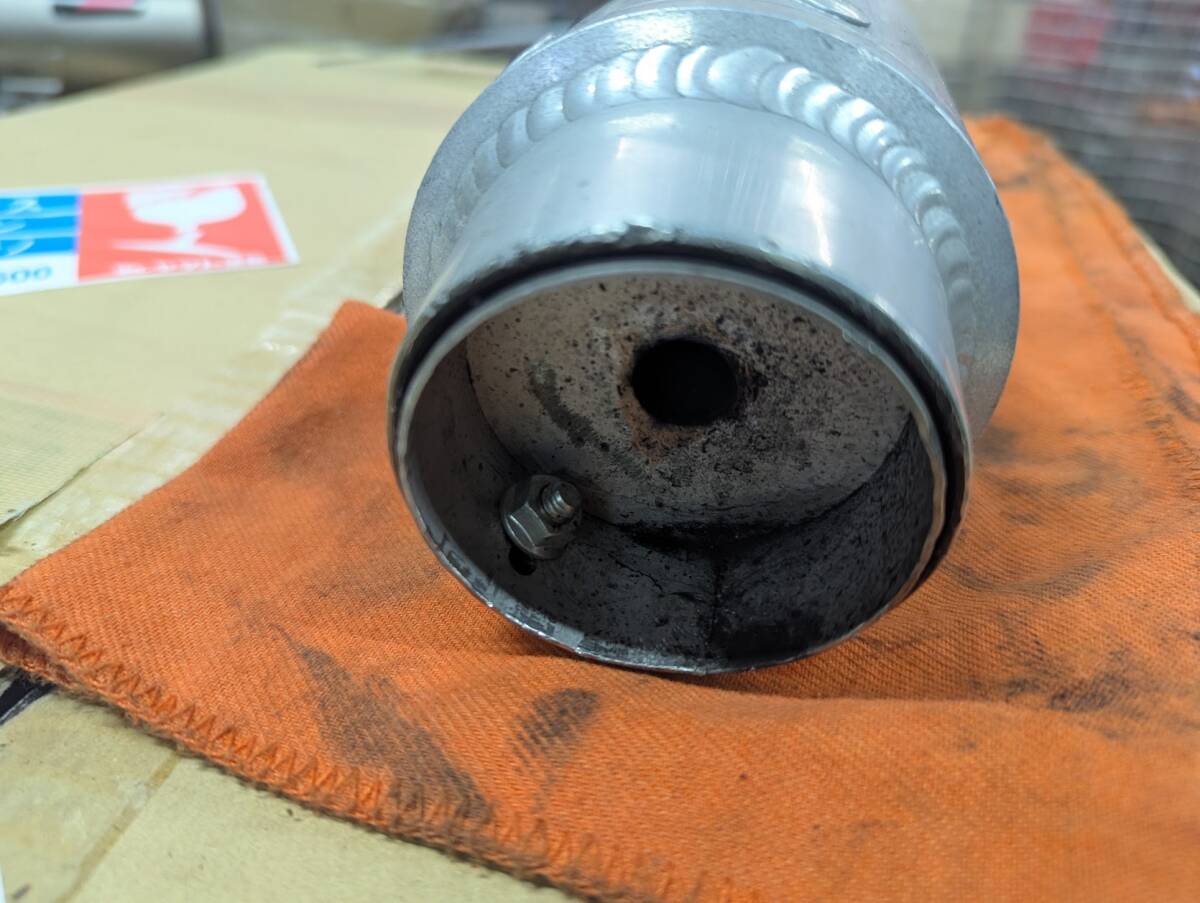 ナイトロレーシング アルミサイレンサー φ90 差込60.5φ NITRO RACING