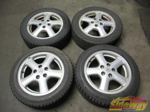 W_チェイサー(JZX100)純正アルミ4本スタッドレス付【233T】