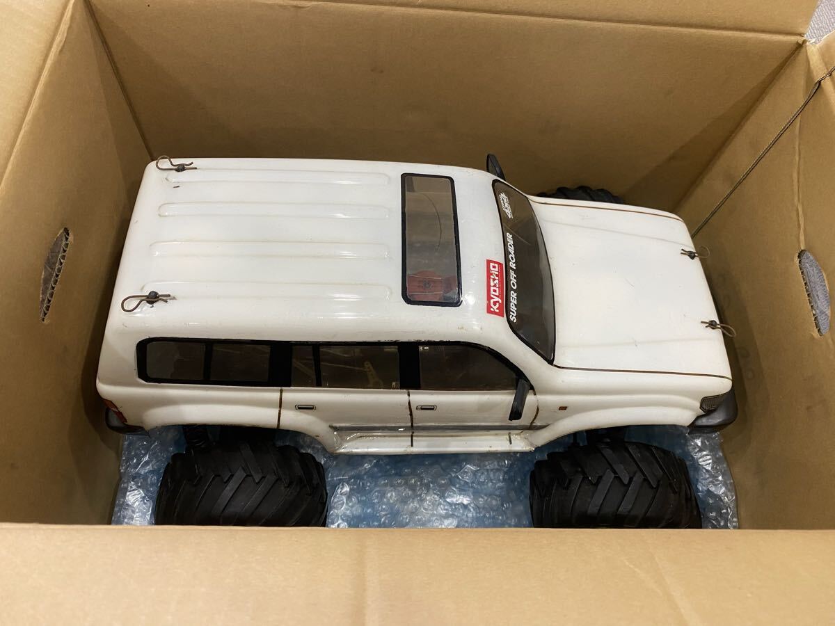 京商エンジンラジコン トヨタランドクルーザー80ランクル 当時物(完成