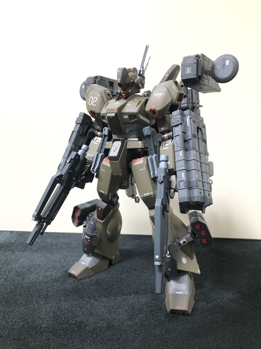 ☆塗装済徹底改修☆ 完成品 MGジェガン改造 コマンドジェガン (完成品