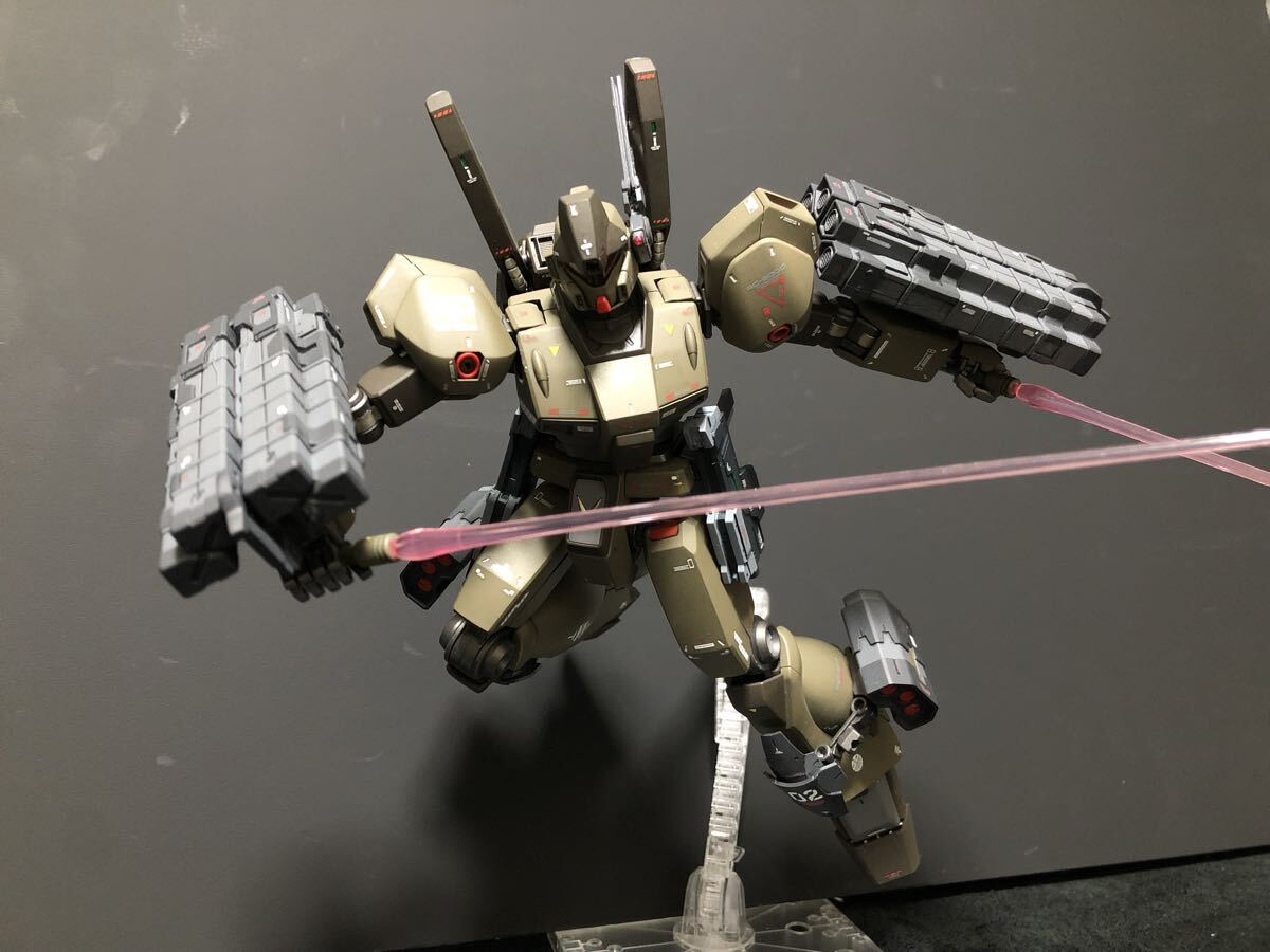 ☆塗装済徹底改修☆ 完成品 MGジェガン改造 コマンドジェガン (完成品