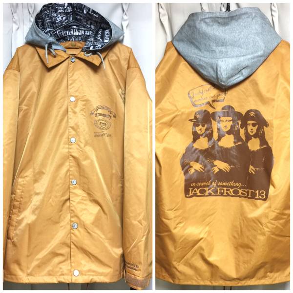 流行 JACKFROST13 COACH JKT スノーボード コーチジャケット