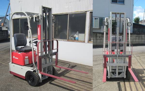 コマツ バッテリーフォークリフト ミニオン05 中古実働※ユンボ(建設 