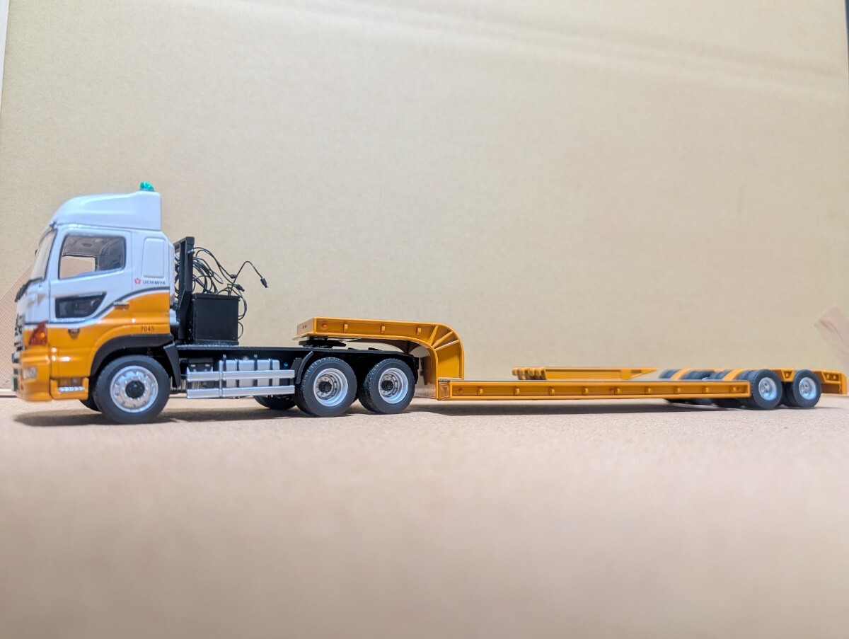 日野プロフィア 内宮運輸機工 仕様 トレーラー ケンクラフト 1/50