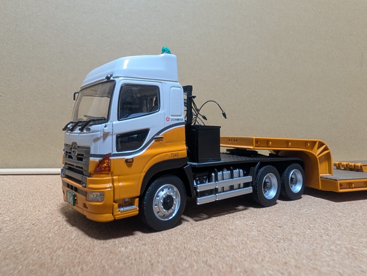 日野プロフィア 内宮運輸機工 仕様 トレーラー ケンクラフト 1/50