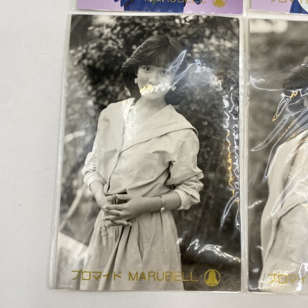 ①【ブロマイド】岡田有希子 6枚 昭和アイドル 当時物 生写真(写真