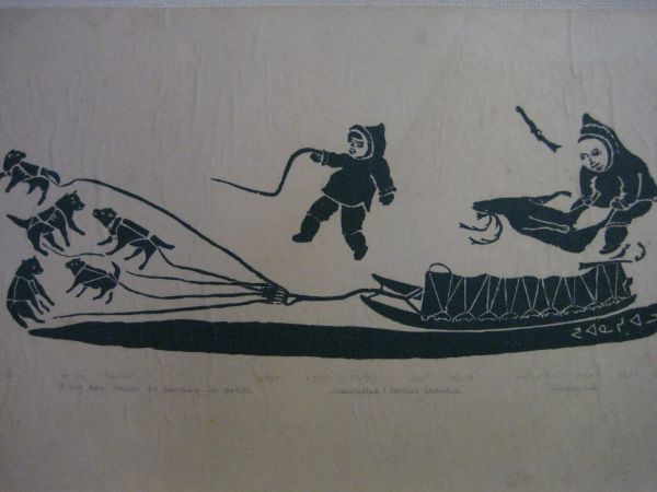 続昭和職業絵盡し 僧侶」和田三造画 木版画