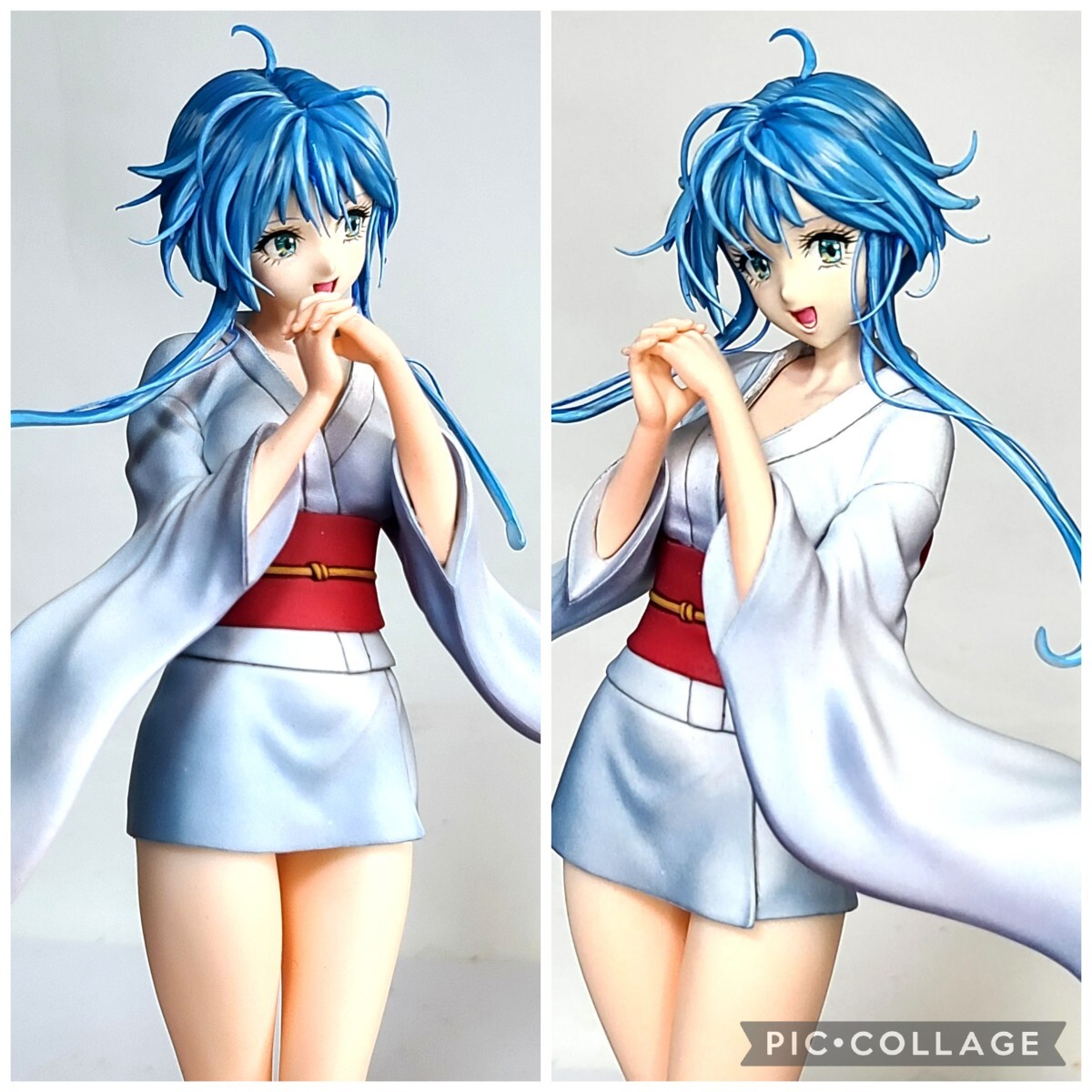 二次元 リペイント ゆきめ 顔の描き直し 頭髪追加 塗装済み 完成品